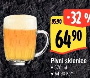 Sklenice na pivo