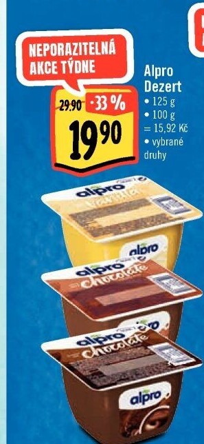Sójový dezert Alpro Soya