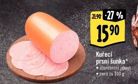 Šunka kuřecí prsní standardní
