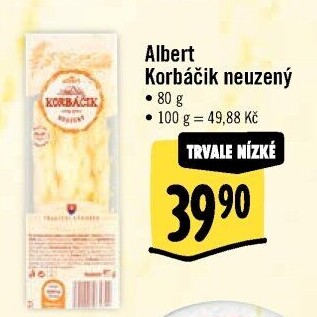Sýr Korbáčky Albert