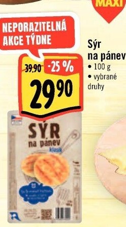 Sýr na pánev Madeta