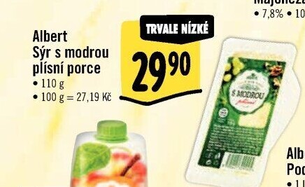 Sýr s modrou plísní Albert