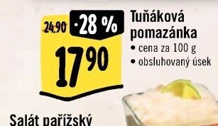 Tuňáková pomazánka