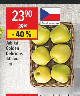 Jablka Golden Delicious