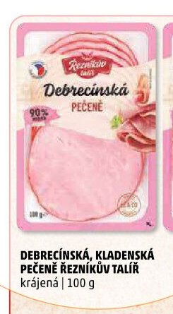 Debrecínská pečeně Řezníkův talíř