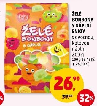 Bonbony želé s náplní Enjoy