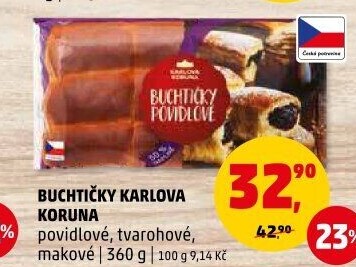 České buchtičky Karlova Koruna