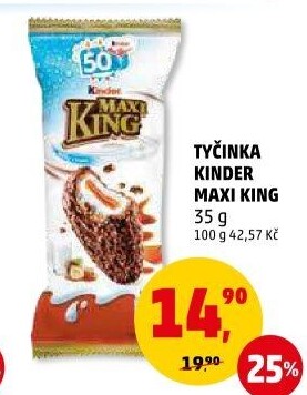 Dezert Maxi King Kinder