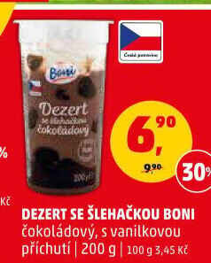 Dezert pudink se šlehačkou Boni
