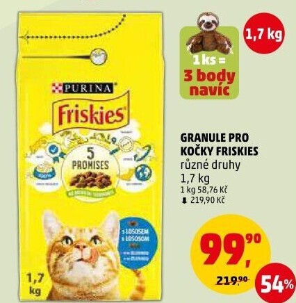 Granule pro kočky Friskies