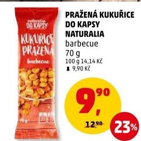 Kukuřice pražená barbecue Naturalia