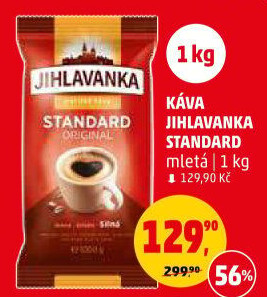 Mletá káva Standard Jihlavanka