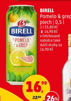 Nealkoholické pivo ochucené Birell