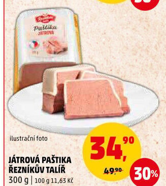 Paštika játrovka Řezníkův talíř