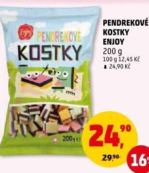 Pendrekové kostky Enjoy