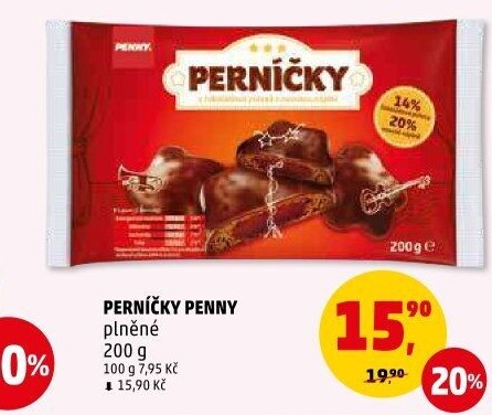 Perníčky s náplní Penny