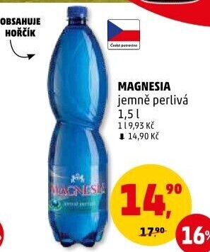 Přírodní voda Magnesia