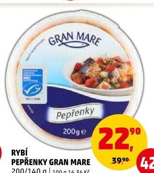 Rybí pepřenky Gran Mare