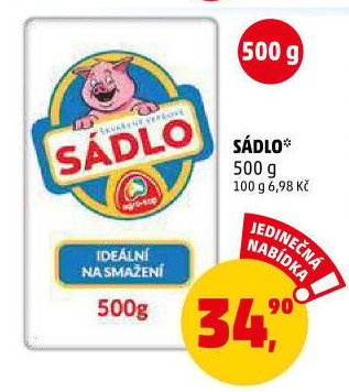 Sádlo vepřové škvařené Agro-top