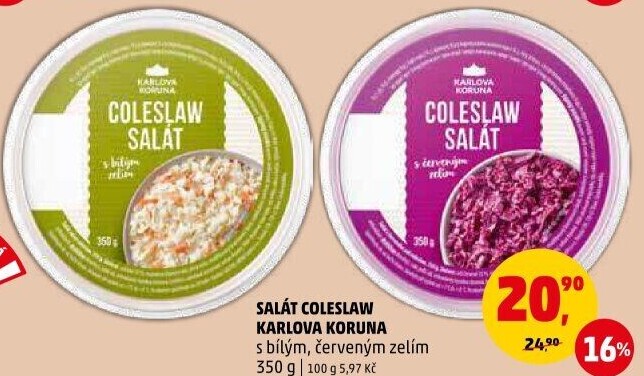 Salát coleslaw Karlova Koruna