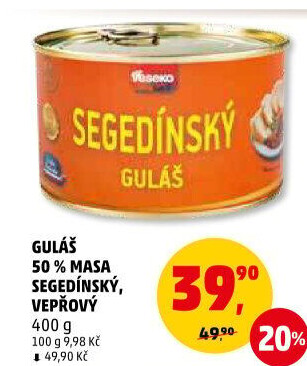Segedínský guláš Veseko