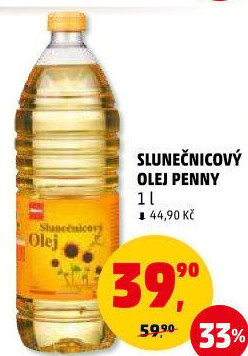 Slunečnicový olej Penny