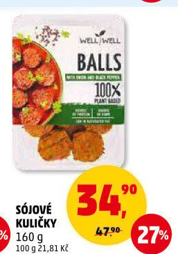 Sojové kuličky Well Well