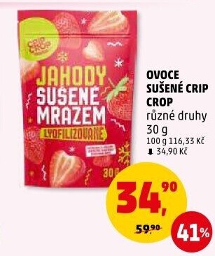 Sušené ovoce Crip Crop