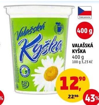 Valašská kyška Mlékárna Valašské Meziříčí