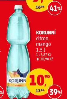 Voda ochucená Korunní