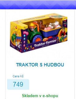 TRAKTOR S HUDBOU