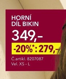 Horní díl bikin