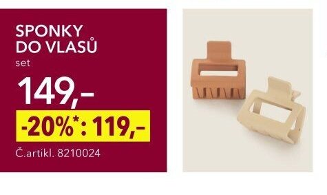 SPONKY DO VLASŮ