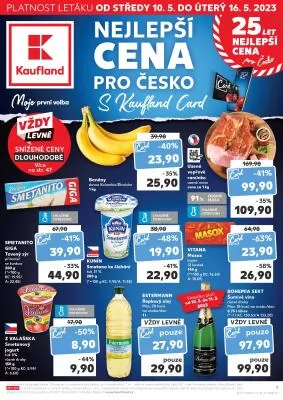 akční leták Kaufland 10.5.2023-16.5.2023