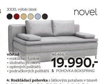 Pohovka boxspring 5