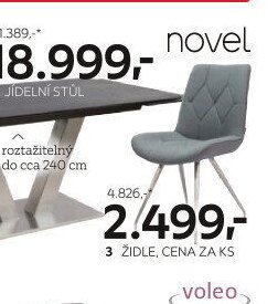 ŽIDLE, CENA ZA KS
