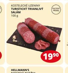 KOSTELECKÉ UZENINY TURISTICKÝ TRVANLIVÝ SALÁM