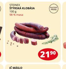 STEINEX ŠTÝRSKÁ KLOBÁSA