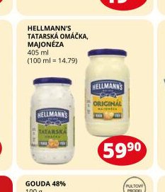 HELLMANN'S TATARSKÁ OMÁČKA, MAJONÉZA
