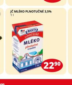 JČ MLÉKO PLNOTUČNÉ 3,5%