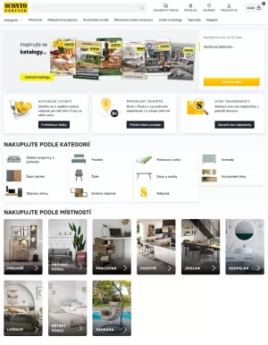 akční leták Sconto nábytek 9.5.2023-15.5.2023