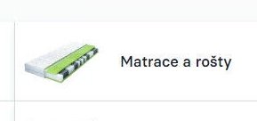 Matrace a rošty