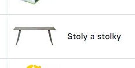Stoly a stolky