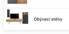Obývací stěny