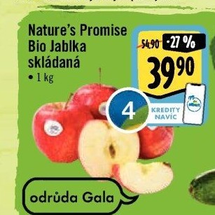 Jablka Gala bio Nature'