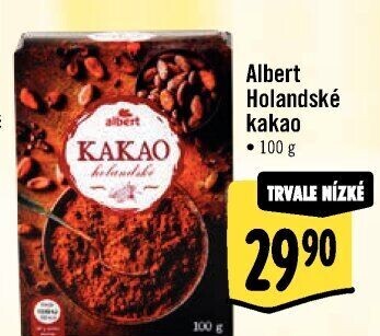 Kakao holandské Albert
