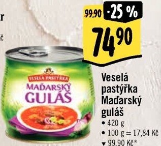 Maďarský guláš Veselá Pastýřka