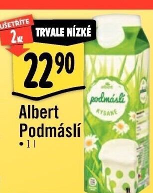 Nápoj podmáslí Albert