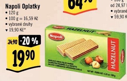 Oplatky Napoli Manner