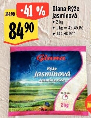 Rýže jasmínová Giana